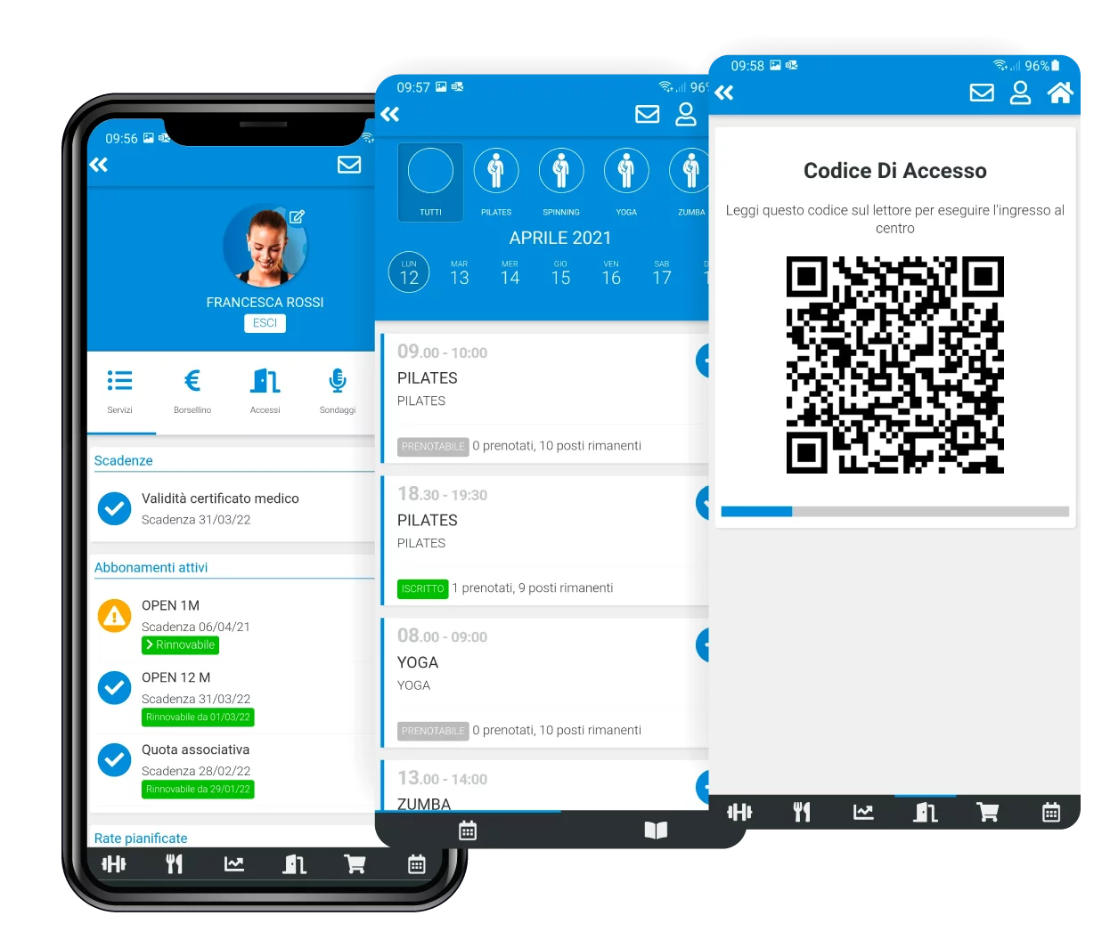 screenshot of Wellness in Cloud